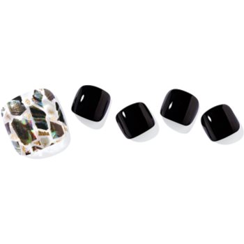 ohora Semi Cured Gel Pedicure Strips P Crunch folii autocolante pentru unghii pentru picioare